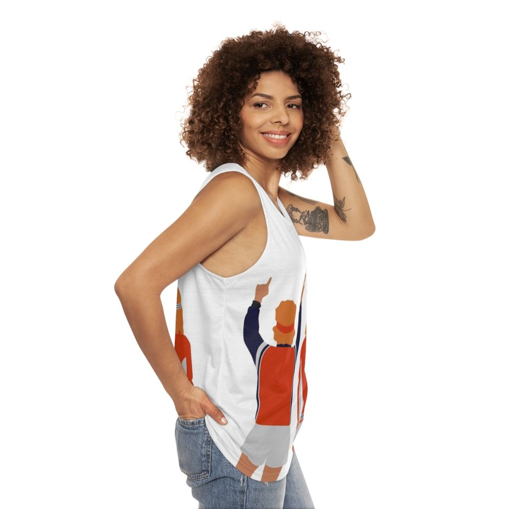 Borg McEnroe Unisex Tennis Tank Top - women side