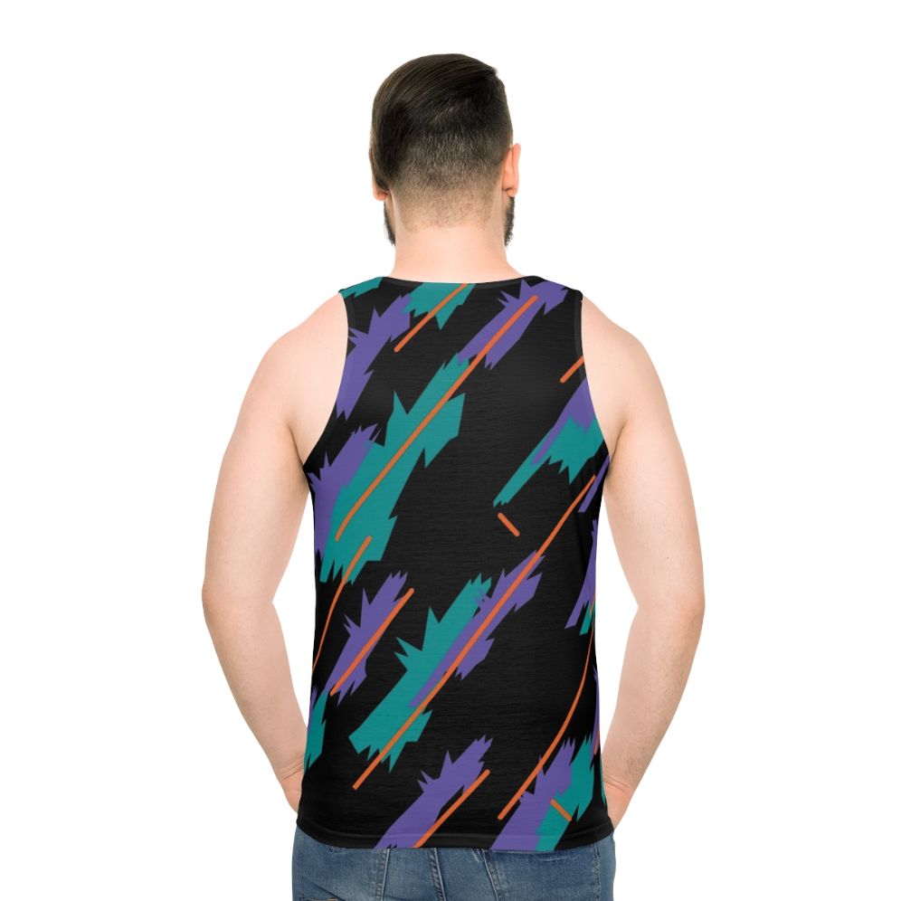 HKS Tribute Livery Pattern Unisex Tank Top - men back