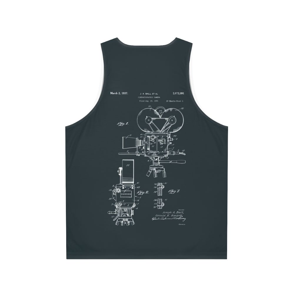 Vintage Moviemaker Film Camera Patent Drawings - Back