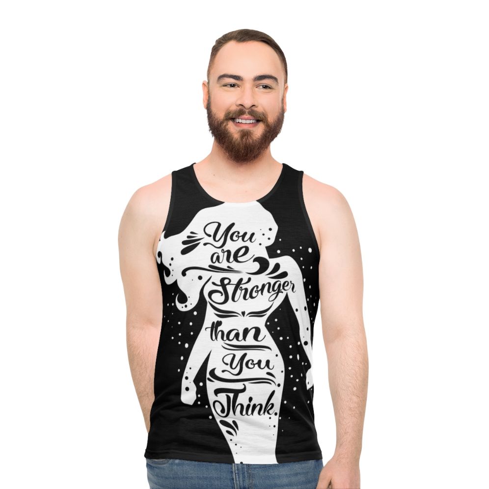 "You Are Stronger" Unisex Tank Top - men