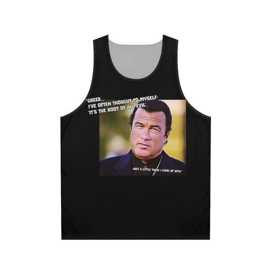 Steven Seagal Inspired 90s Unisex Tank Top