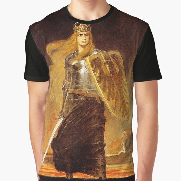 Vintage-style t-shirt featuring the Germania figure and German eagle from 1914