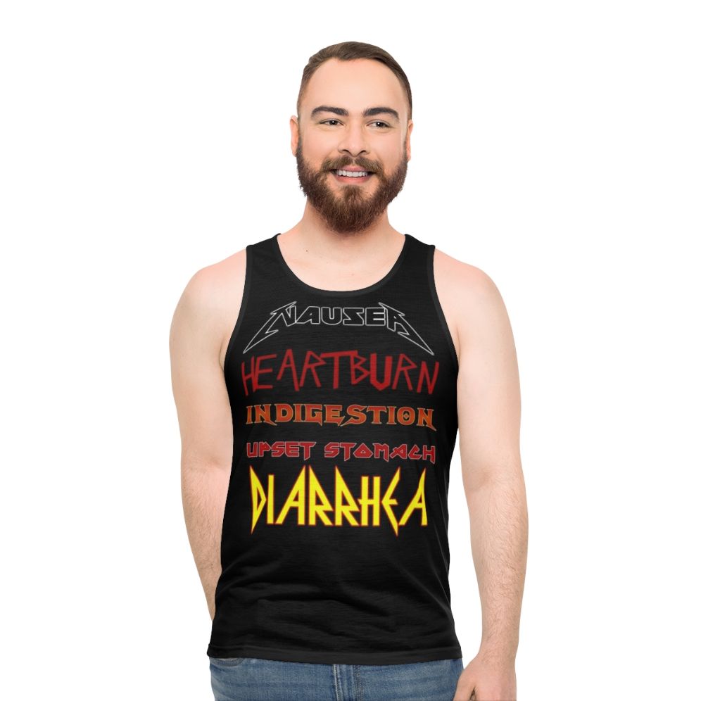 Unisex Heavy Metal Band Tour Tank Top - men