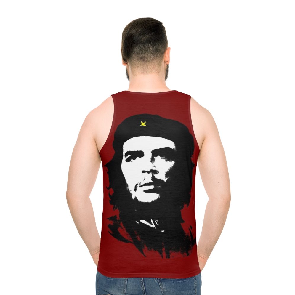 Unisex Ché Guevara Revolutionary Tank Top - men back