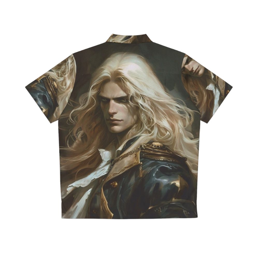 Alucard Castlevania Hawaiian Shirt - Back