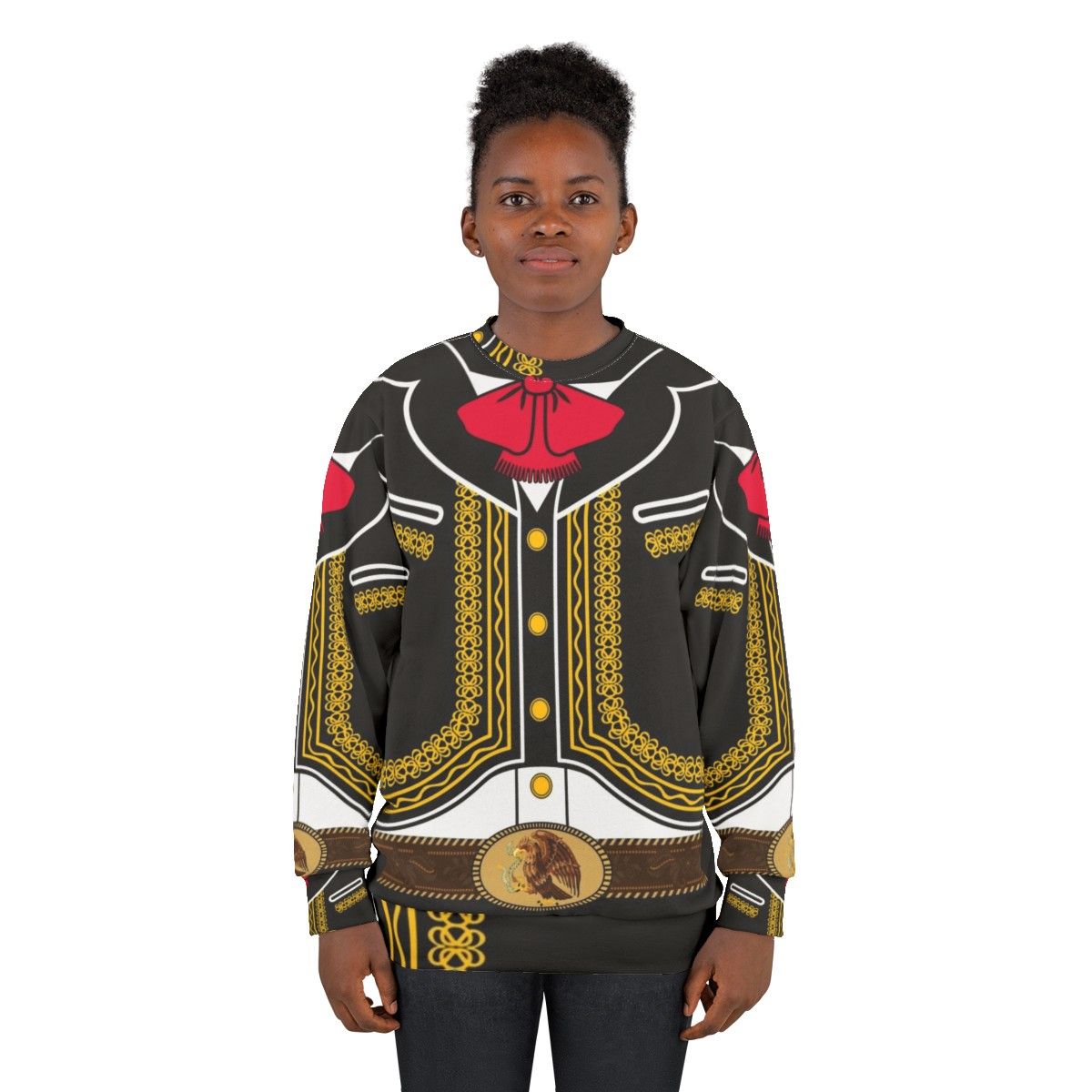 Mariachi-Inspired Costume Sweatshirt - women