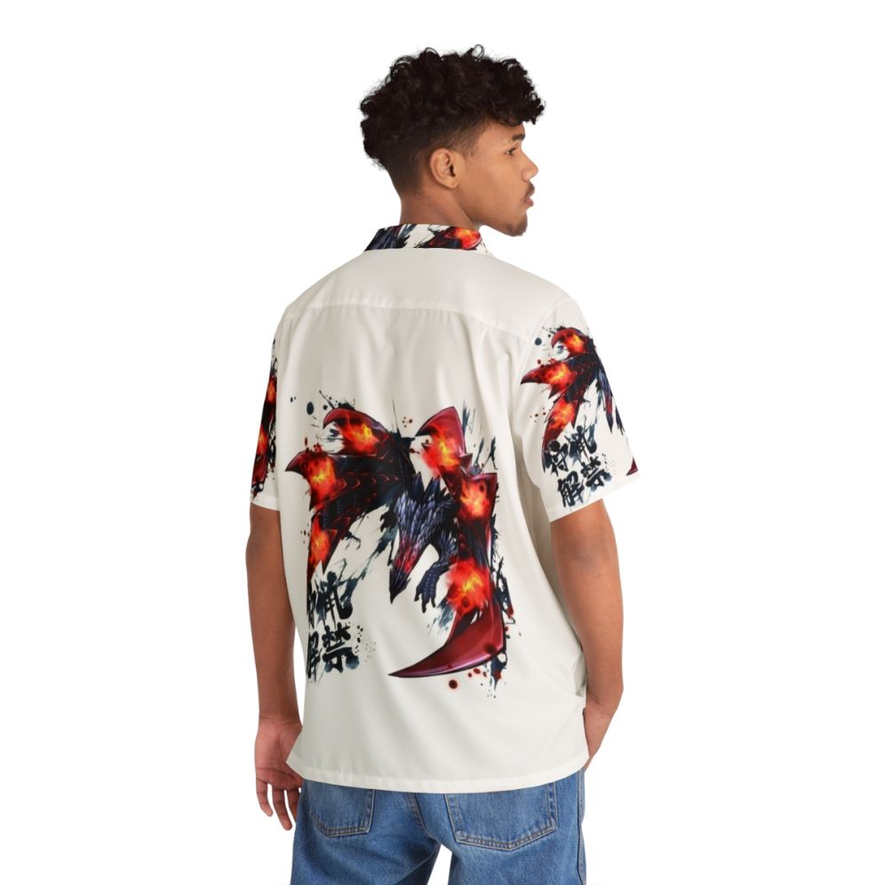 Valstrax Monster Hunter Hawaiian Shirt - People Back