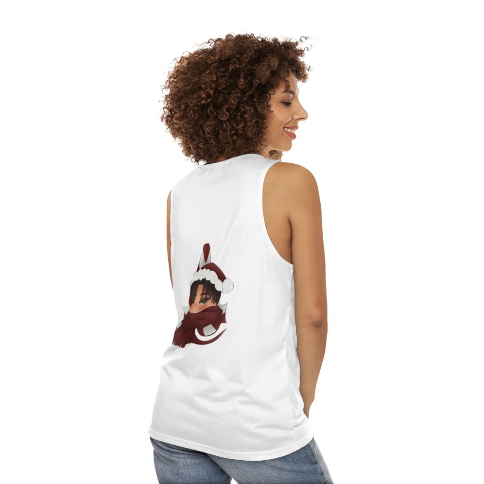 Assassin's Creed II Ezio Auditore Unisex Tank Top - women back