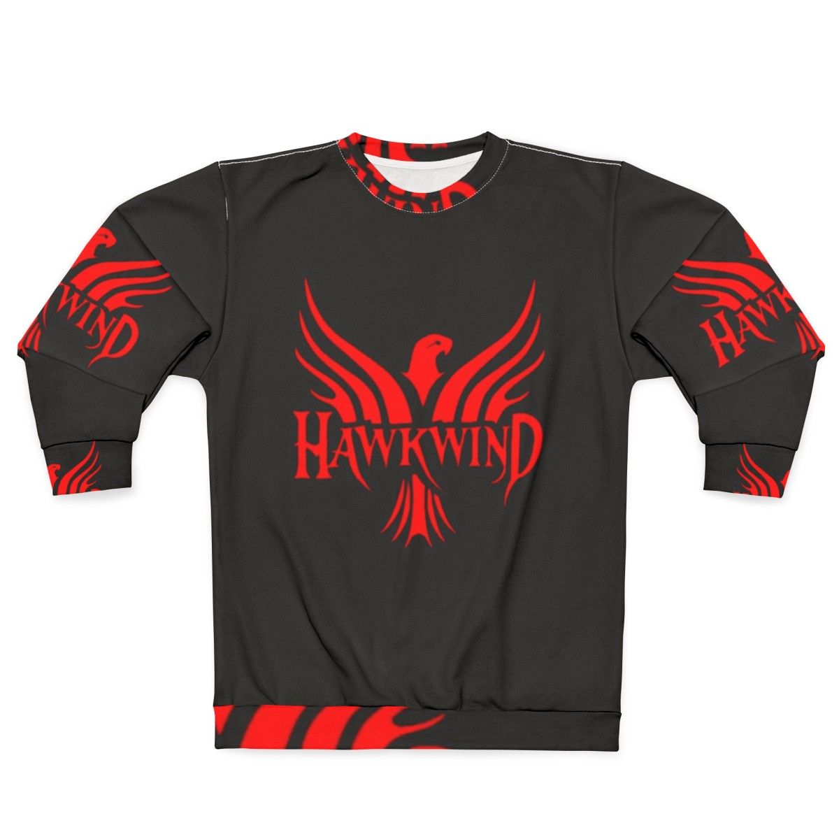 Hawkwind Band Logo Heavy Metal Sweatshirt