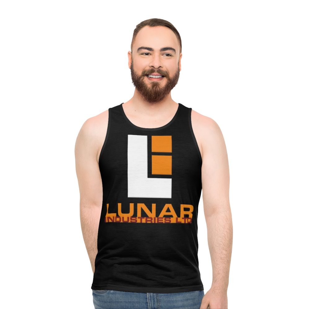 Lunar Industries Unisex Moon Inspired Tank Top - men