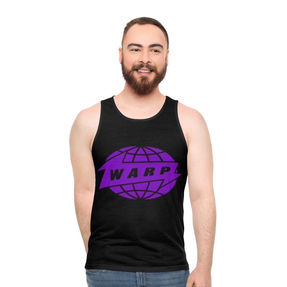 Warp Records Unisex Electronic Music Tank Top - men