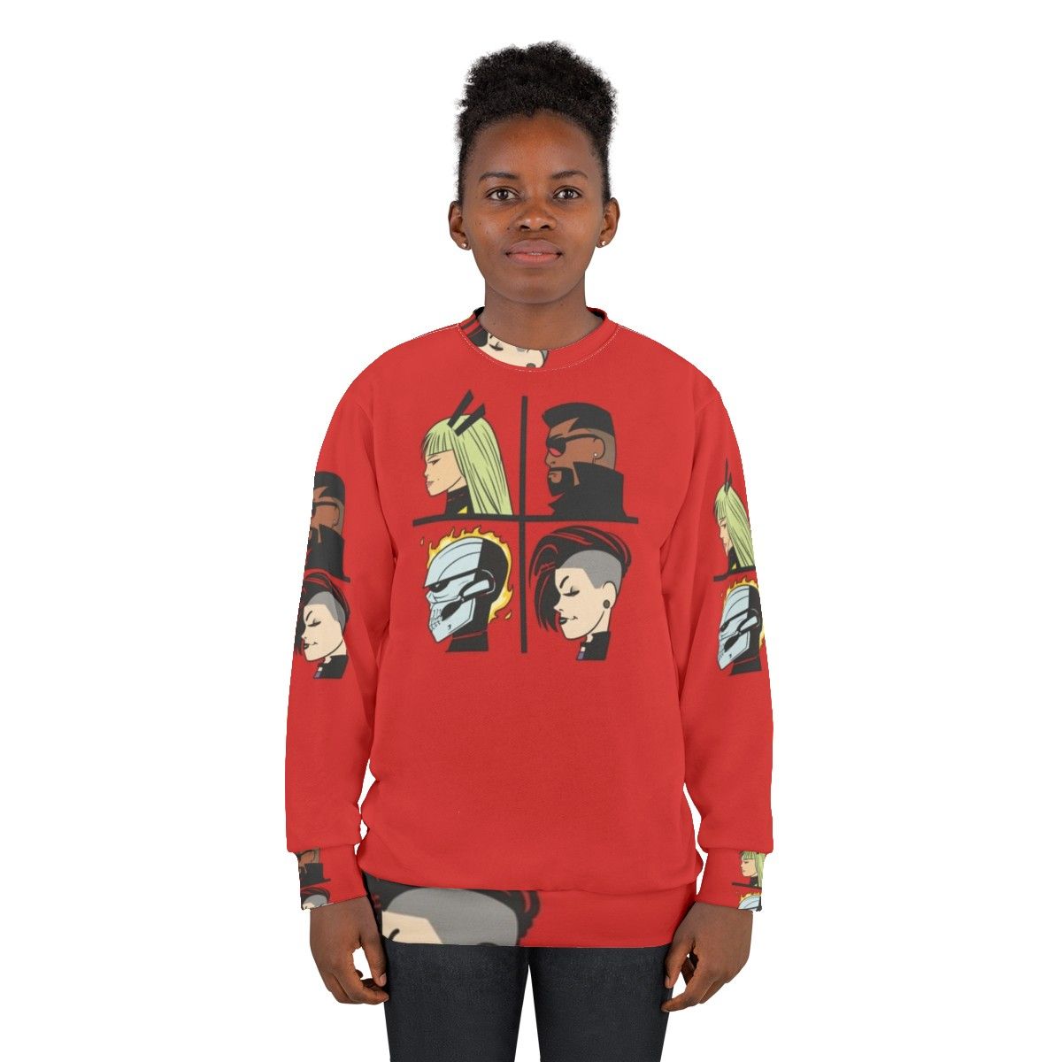 Avengers Midnight Suns Video Game Themed Sweatshirt - women