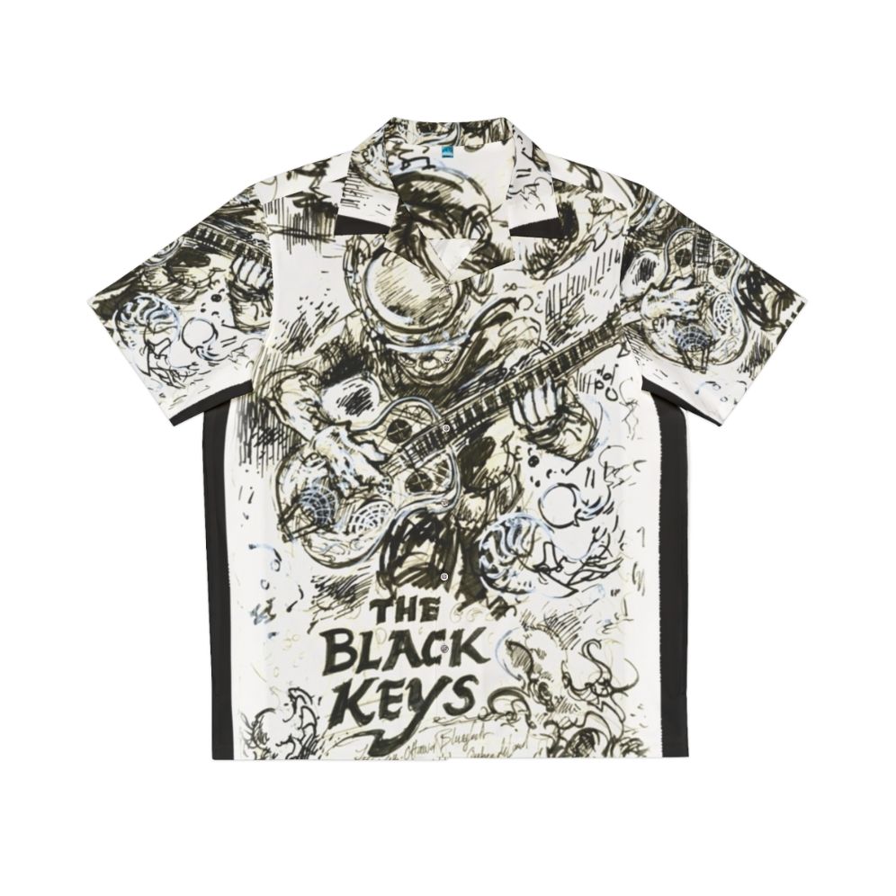 The Black Keys Music Hawaiian Shirt - Tropical Rock Band Apparel