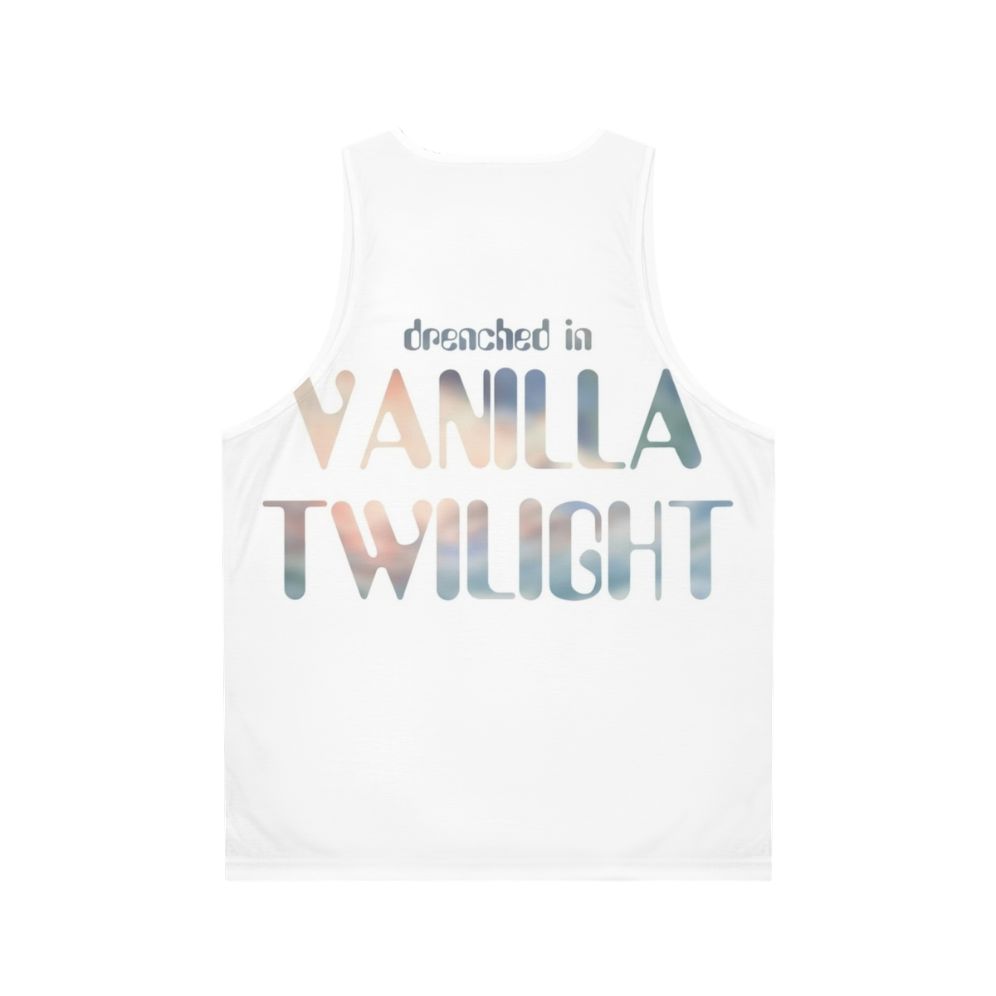 Owl City "Vanilla Twilight" Unisex Tank Top - Back