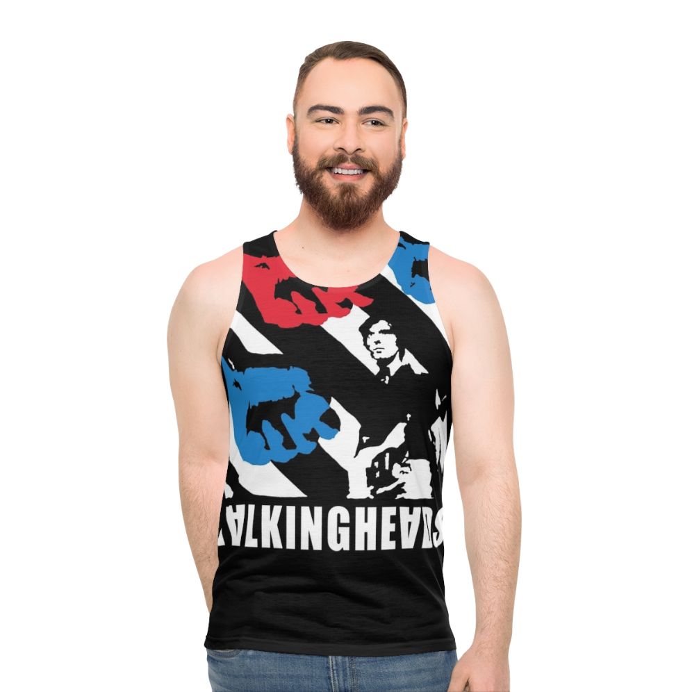 Talking Heads Unisex Tank Top - men