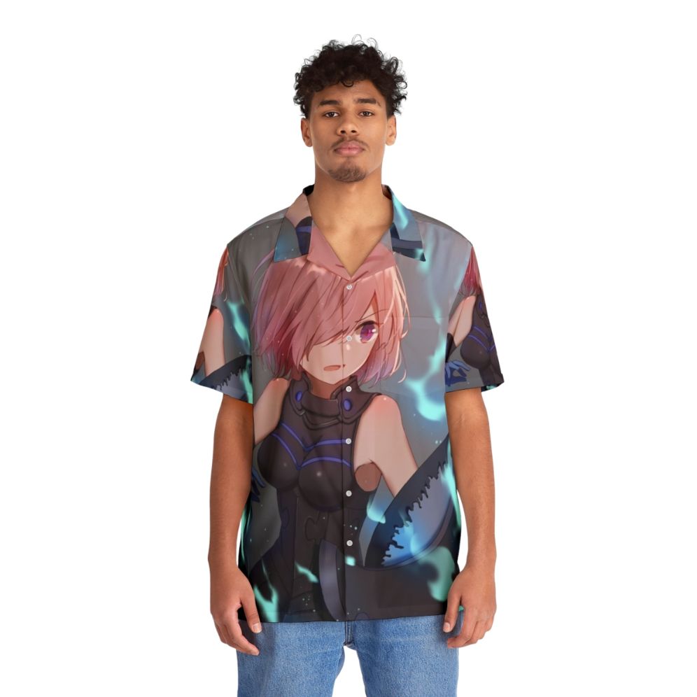 Mash Kyrielight Fate Series Anime Hawaiian Shirt - People Front