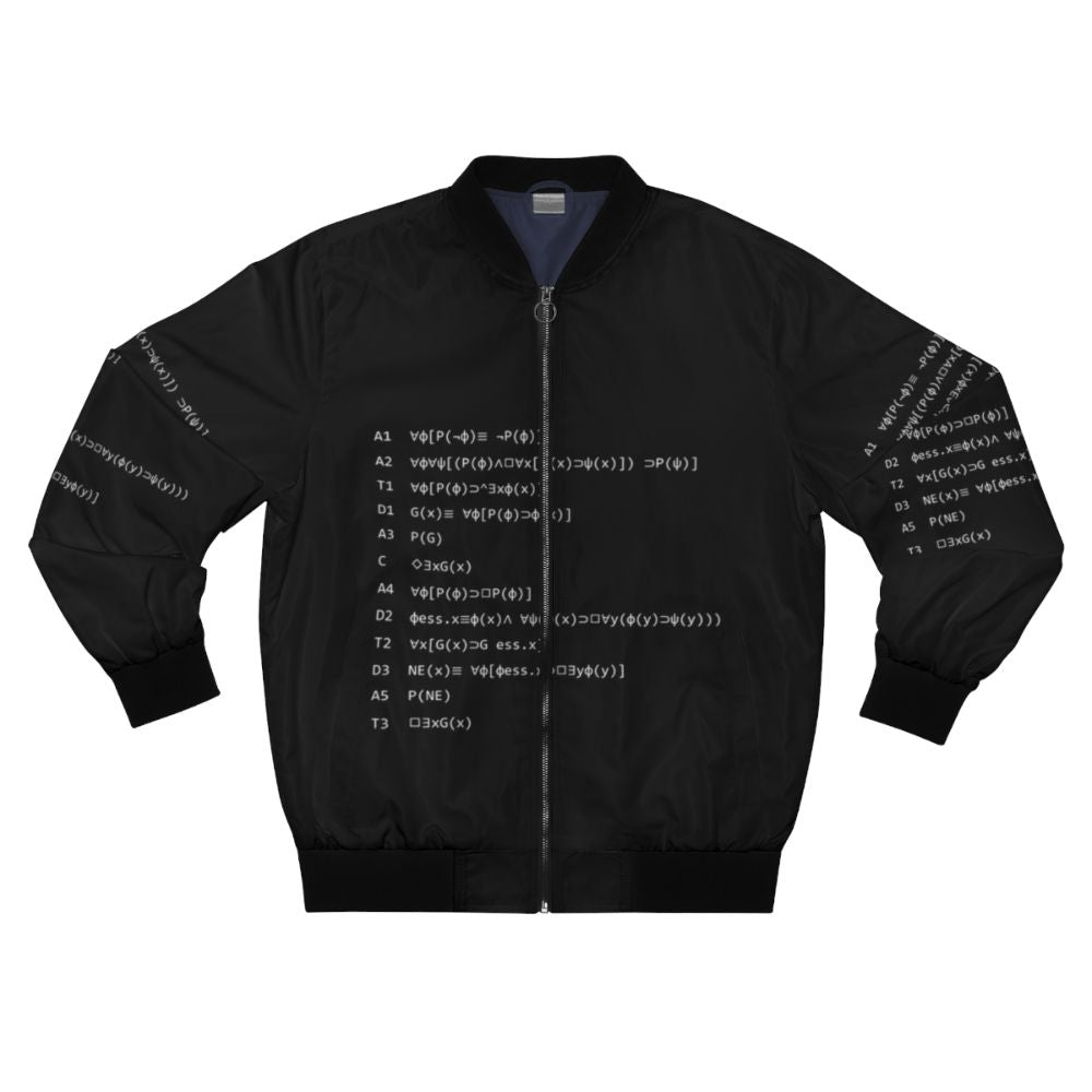 Gödel's Ontological Proof Bomber Jacket for Men