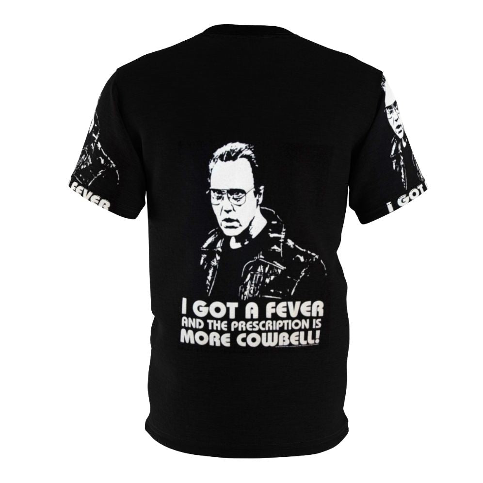 Humorous AOP T-shirt design featuring a stick figure and a "I Got A Fever" catchphrase - Back