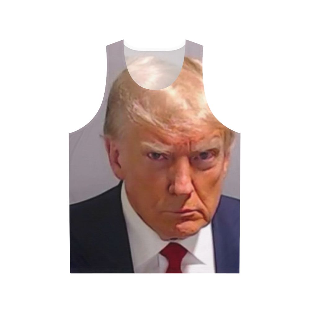 Donald Trump Mugshot Unisex Tank Top