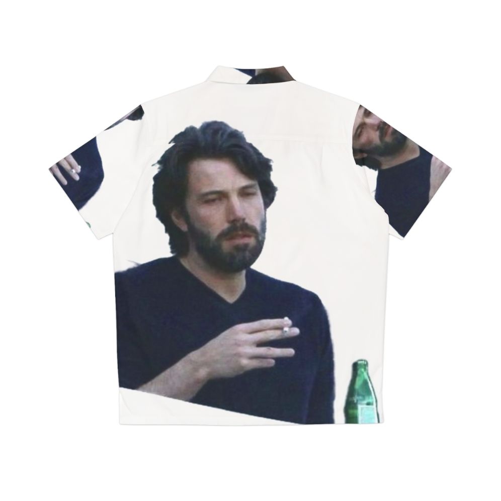 Ben Affleck Meme Hawaiian Shirt - Back