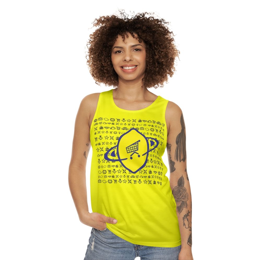 Lemon Midnight Unisex Tank Top - women