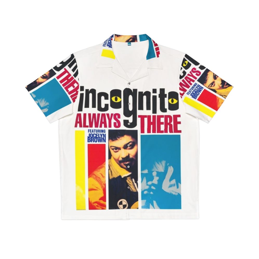 Incognito Always There Hawaiian Shirt with Jazz, Funk, and Soul Band Graphics