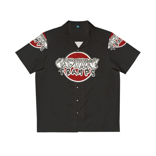 Cadillac Eldorado Hawaiian Shirt with Classic Car and Retro Music Design