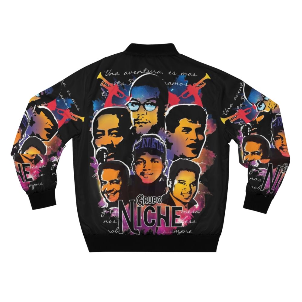 Grupo Niche Bomber Jacket - Salsa and Latin Dance Inspired - Back