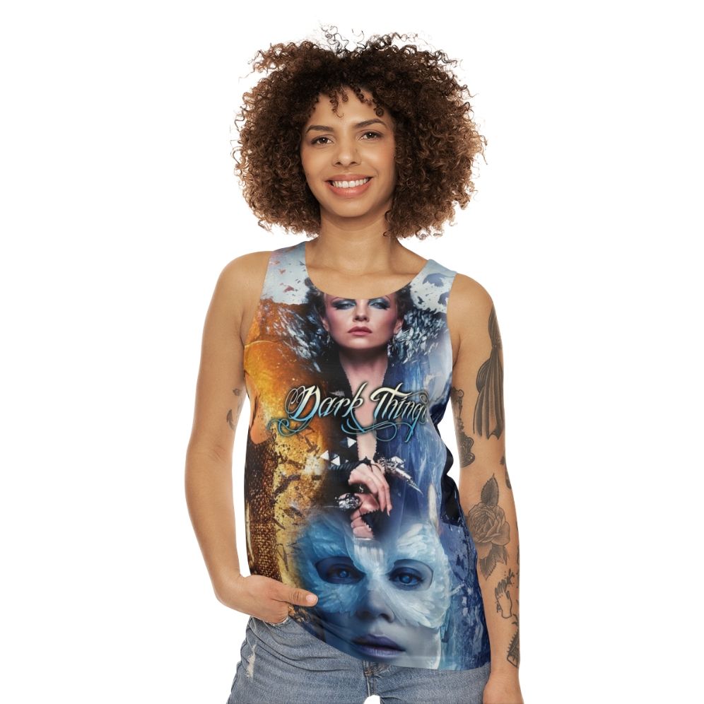 Evil Queen Ice Queen Fantasy Art Unisex Tank Top - women