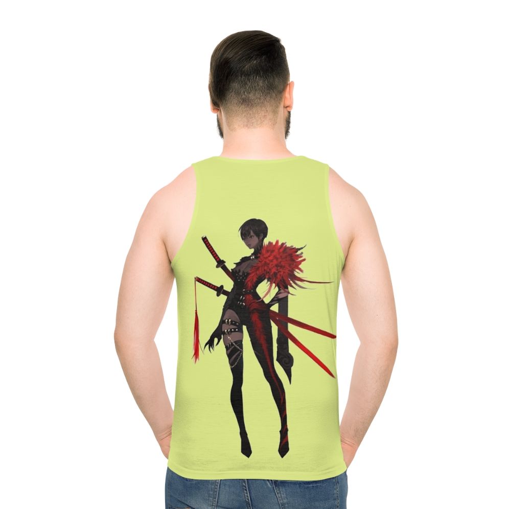 Castlevania Unisex Tank Top - men back