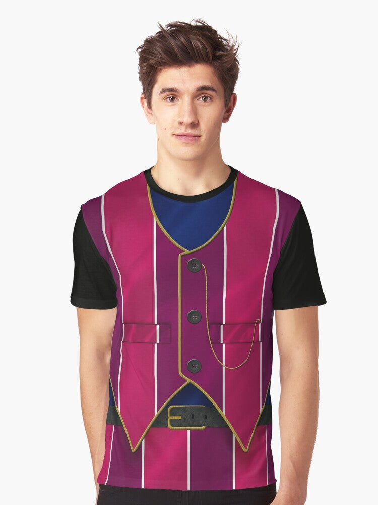 Lazytown Robbie Rotten 'We Are Number One' graphic design t-shirt - Men