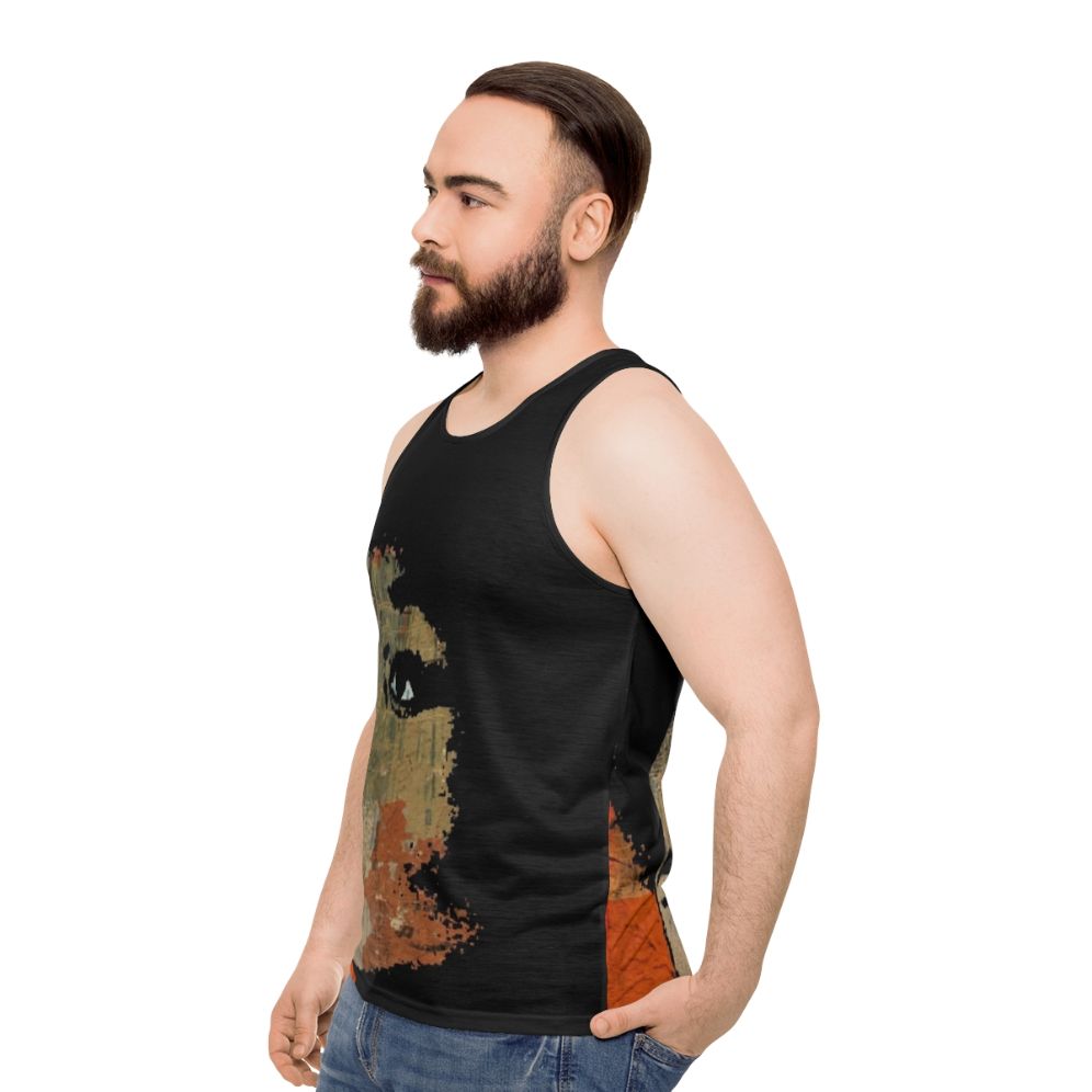 Angela Davis Inspired Unisex Tank Top - men side