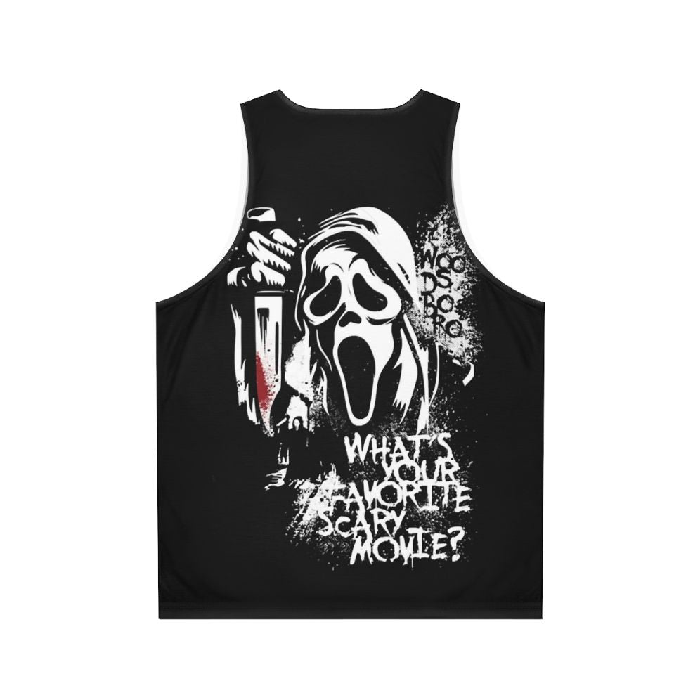 Scary Movie Unisex Tank Top - Back