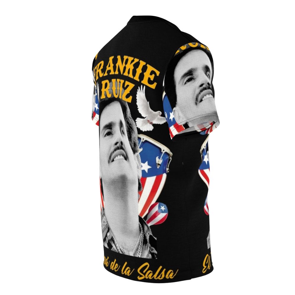 T-shirt featuring a salsa music icon Frankie Ruiz - men right