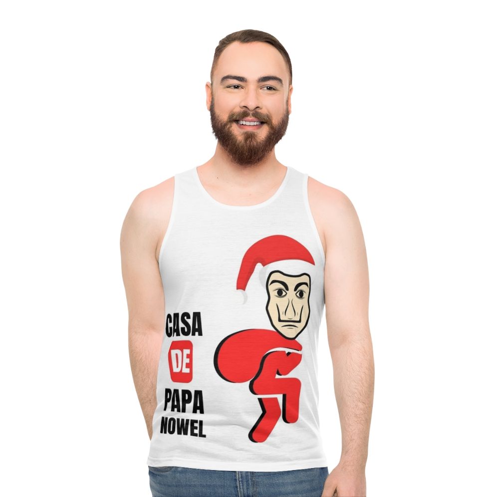 Casa De Papel Money Heist Unisex Tank Top - men