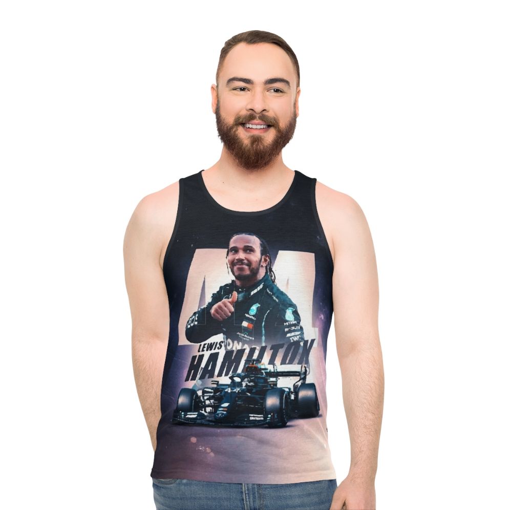 Lewis Hamilton Formula 1 Champion 2023 Unisex Tank Top - men