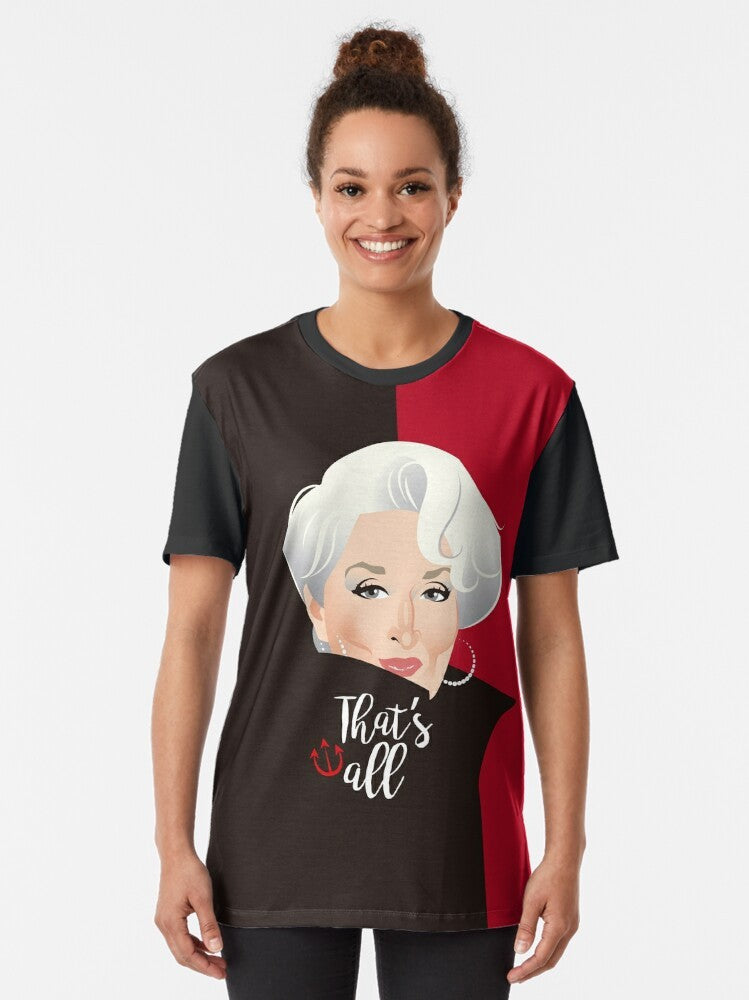 Meryl Streep as Miranda Priestly in the movie 'The Devil Wears Prada' graphic t-shirt - Women