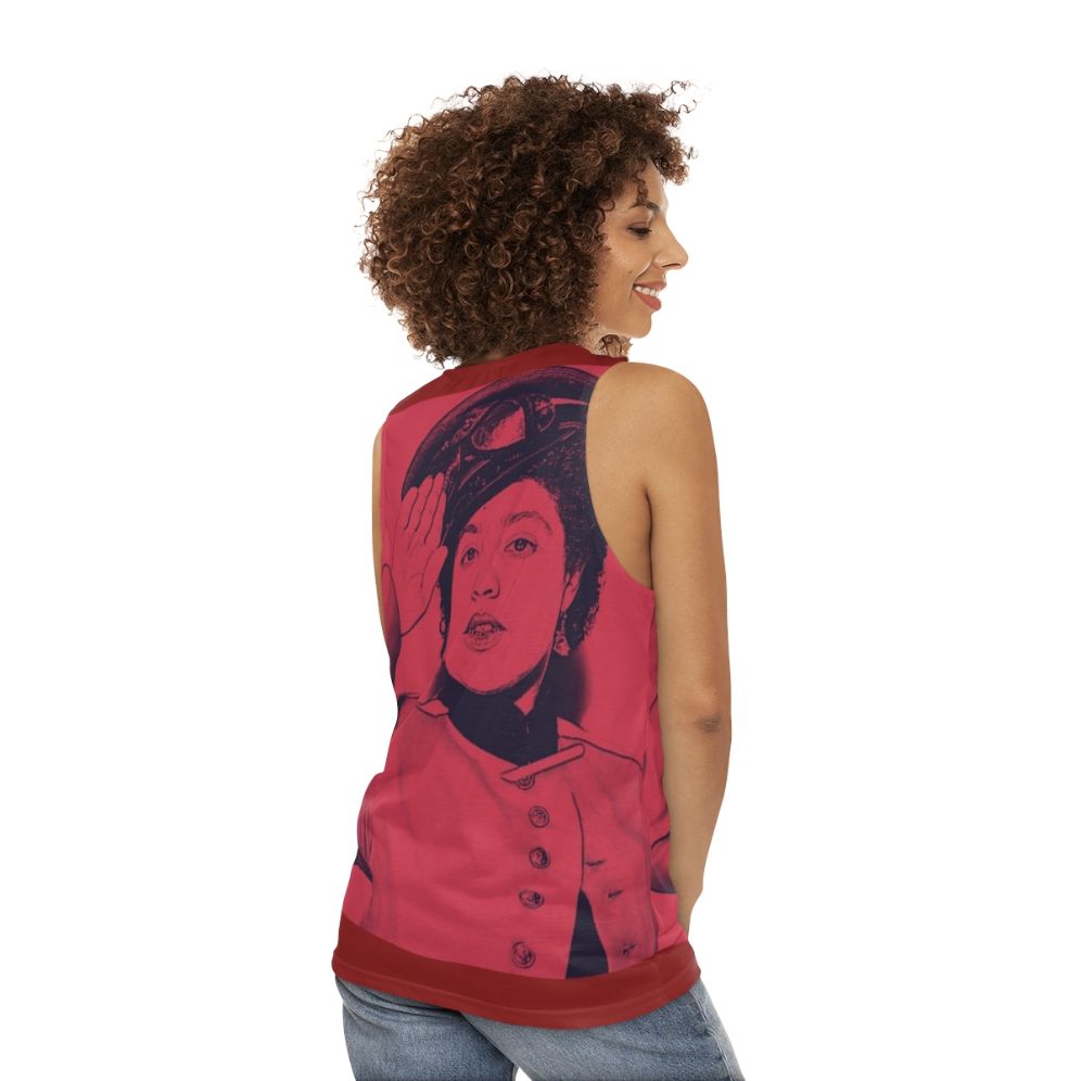 Polystyrene X-Ray Spex Punk Rock Unisex Tank Top - women back