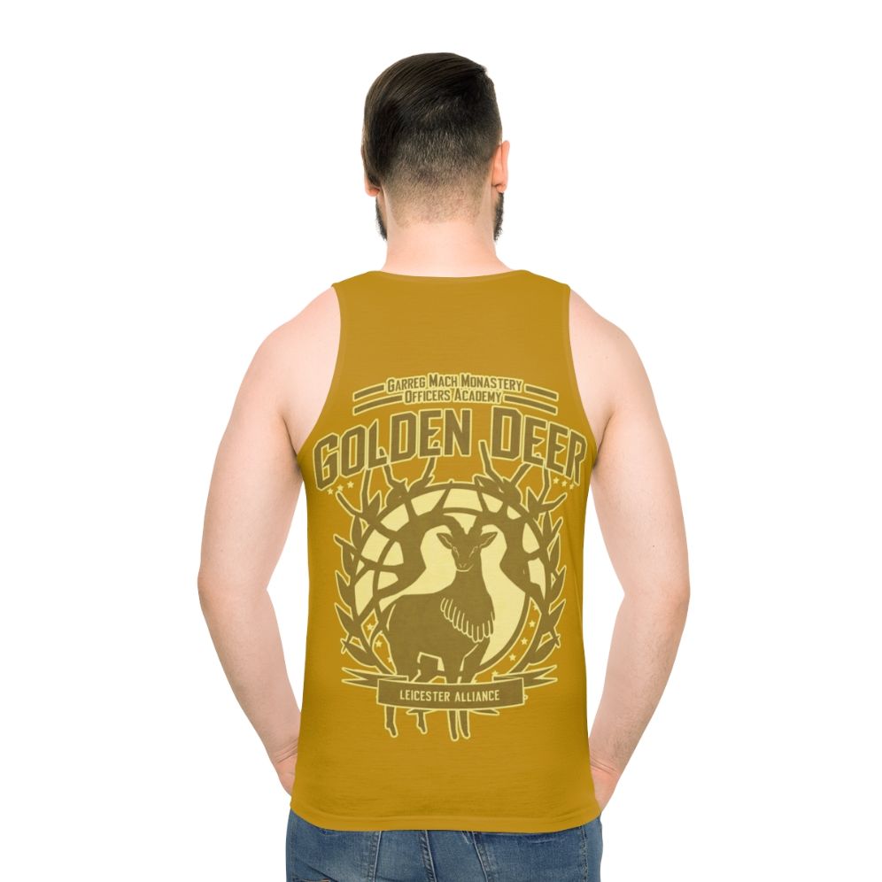 Golden Deer Fire Emblem Three Houses Unisex Tank Top - men back