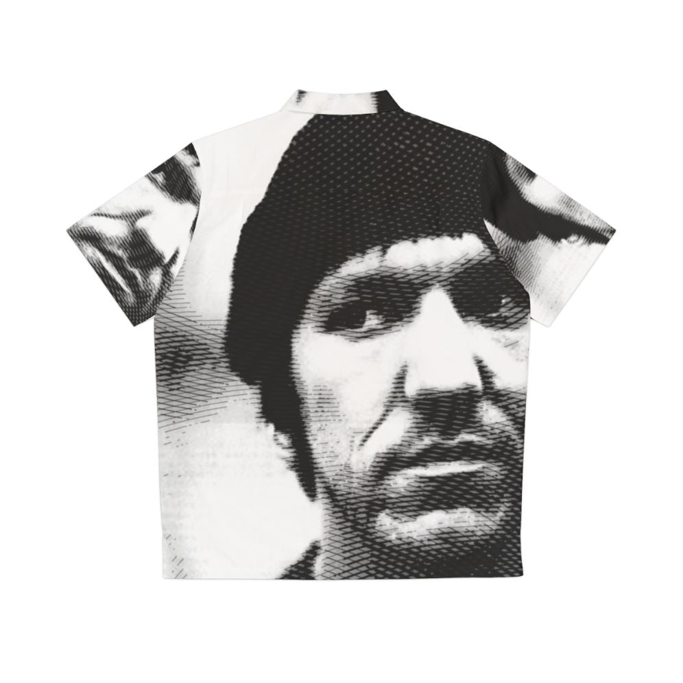 Elliott Smith Tribute Hawaiian Shirt with Engraved Design - Back