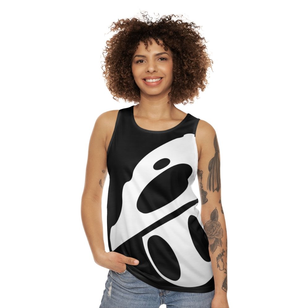 Hollow Knight Quirrel Mask Unisex Minimalist Tank Top - women