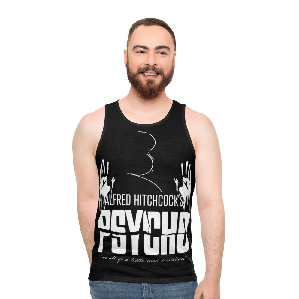 Alfred Hitchcock Psycho Unisex Tank Top - men