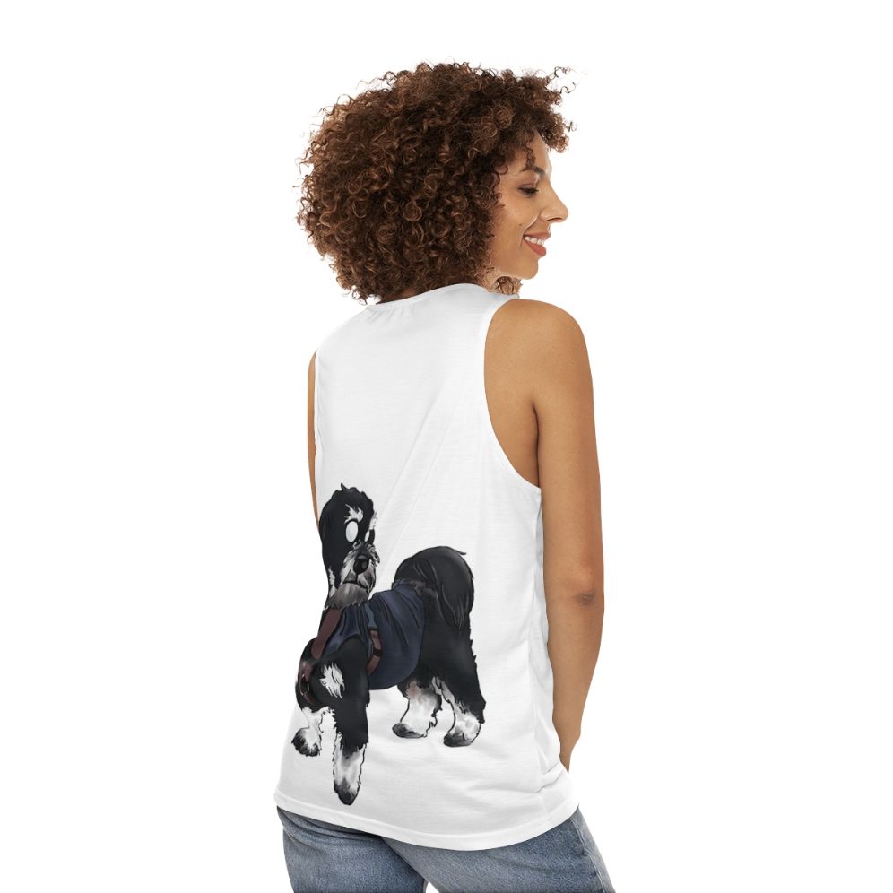 Unisex Dog Pino Pet Tank Top - women back