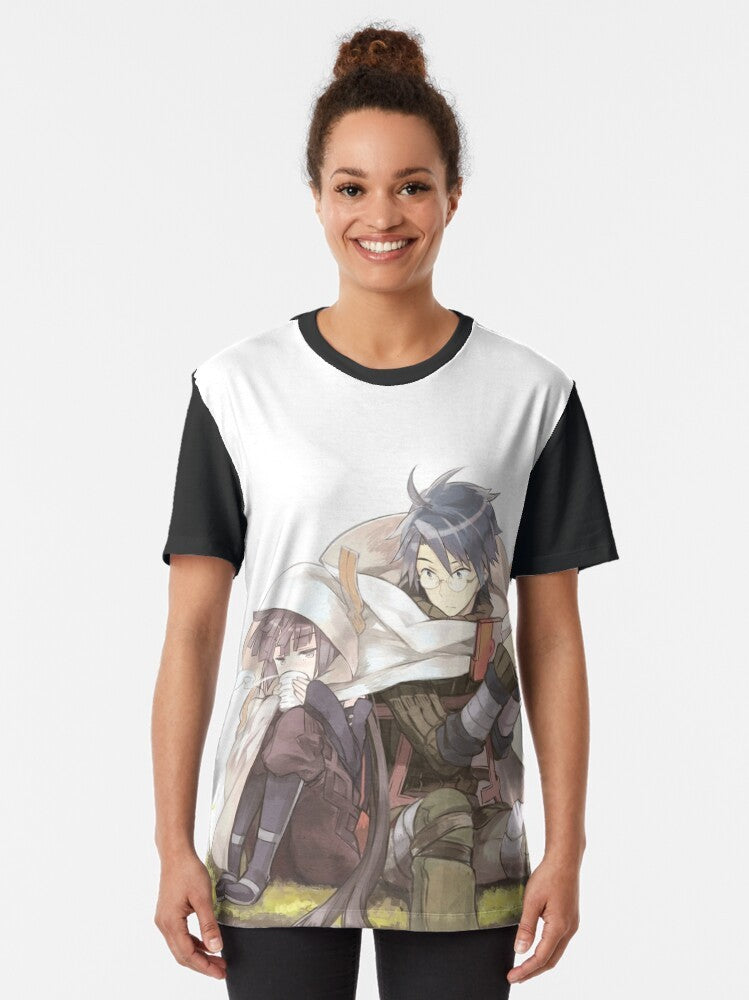 Log Horizon Anime Graphic T-Shirt with Characters - Women