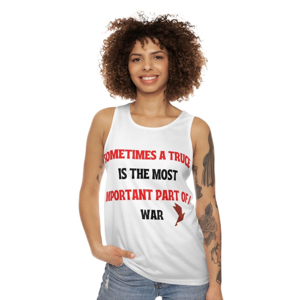 Money Heist Quotes Unisex Tank Top - women