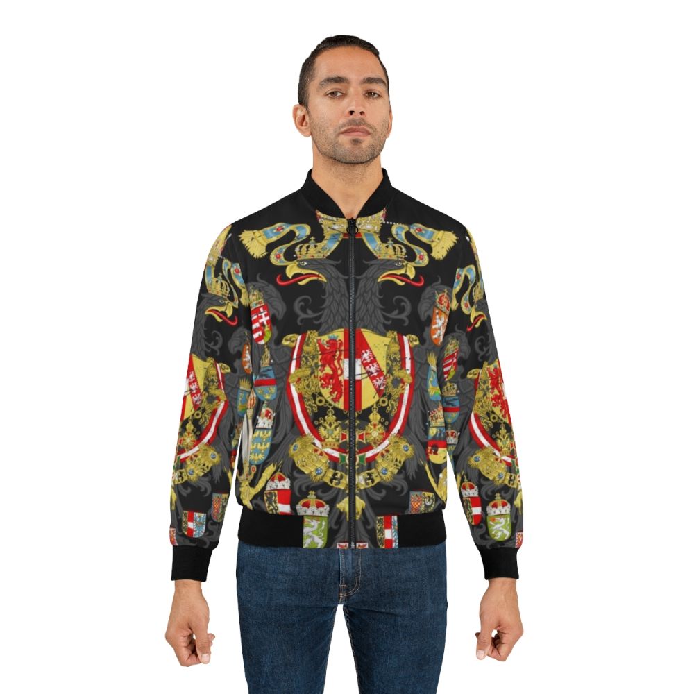 Bomber jacket with the coat of arms and flag of the Austro-Hungarian Empire - Lifestyle