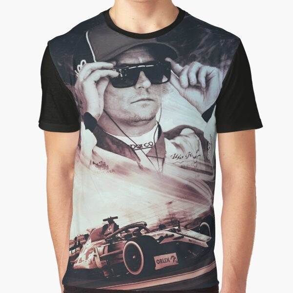 Kimi Raikkonen Formula 1 Graphic T-Shirt