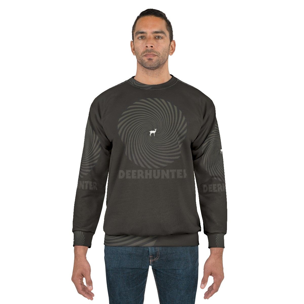 Deerhunter Cryptograms Sweatshirt - Indie Experimental Music Clothing - men