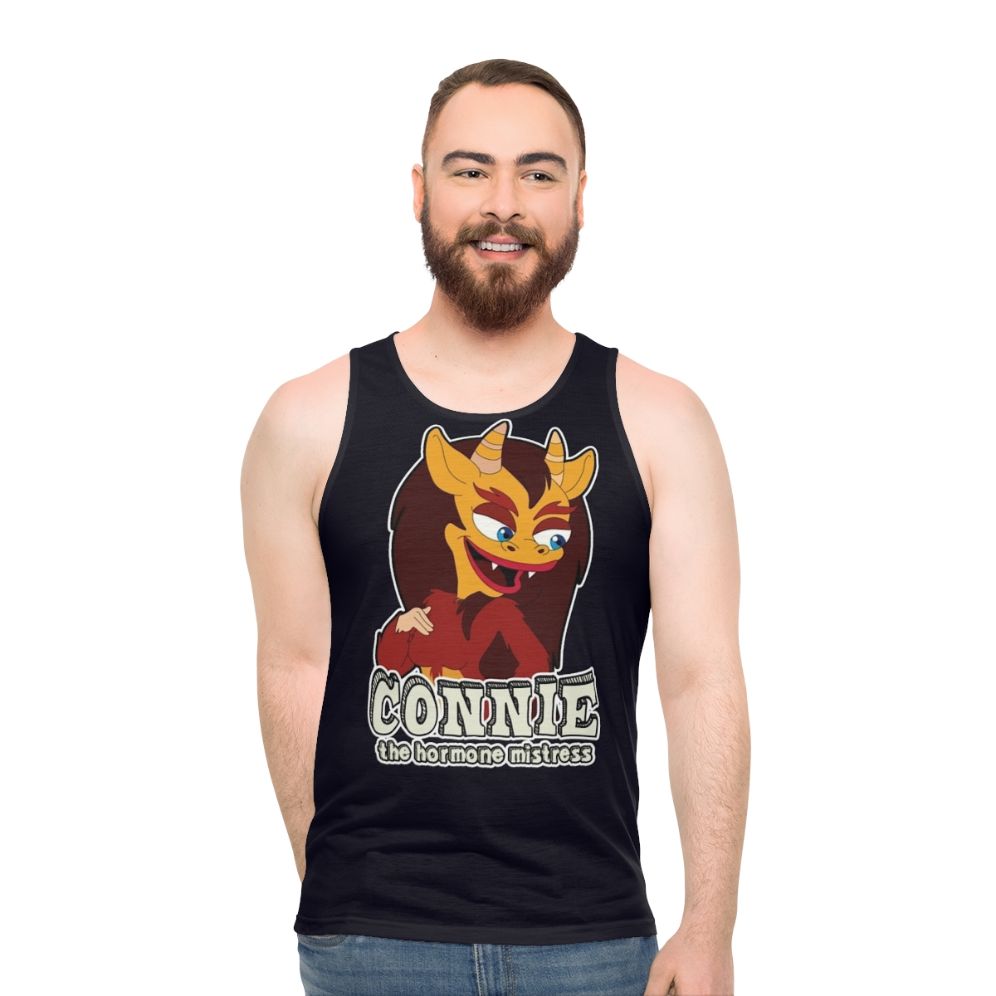 Big Mouth Hormone Monster Unisex Tank Top - men