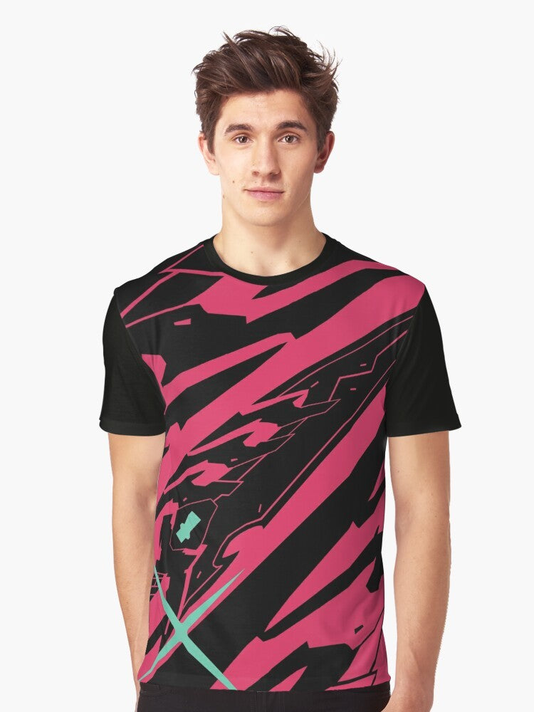 Xenoblade Chronicles 2 t-shirt featuring the Aegis (Pyra) character - Men